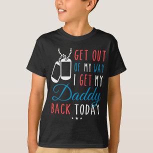 Få ut ur mitt långt mig får min pappabaksida i t shirt