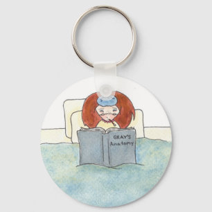 Få väl Keychain Nyckelring