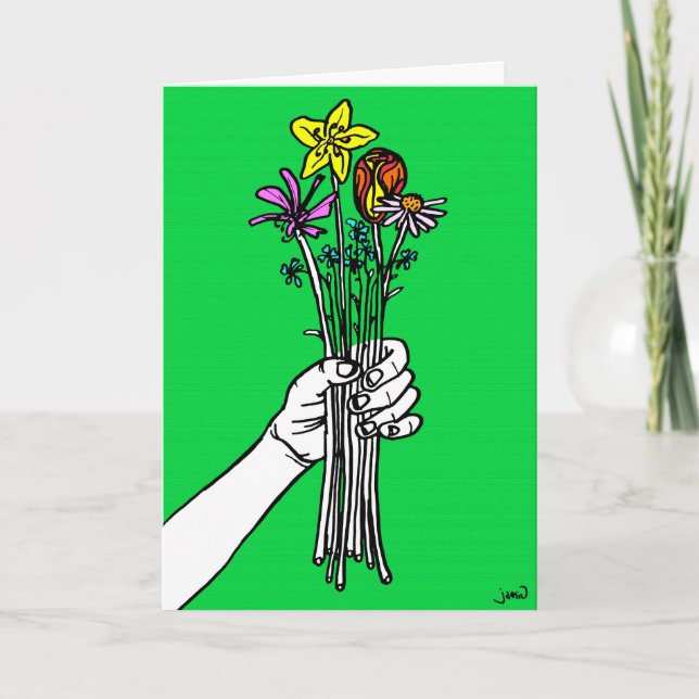 Få väl snart! kort (Framsida)