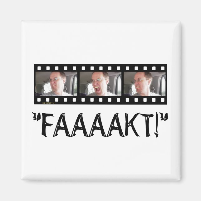 "FAAAKT!" MAGNET (Framsidan)
