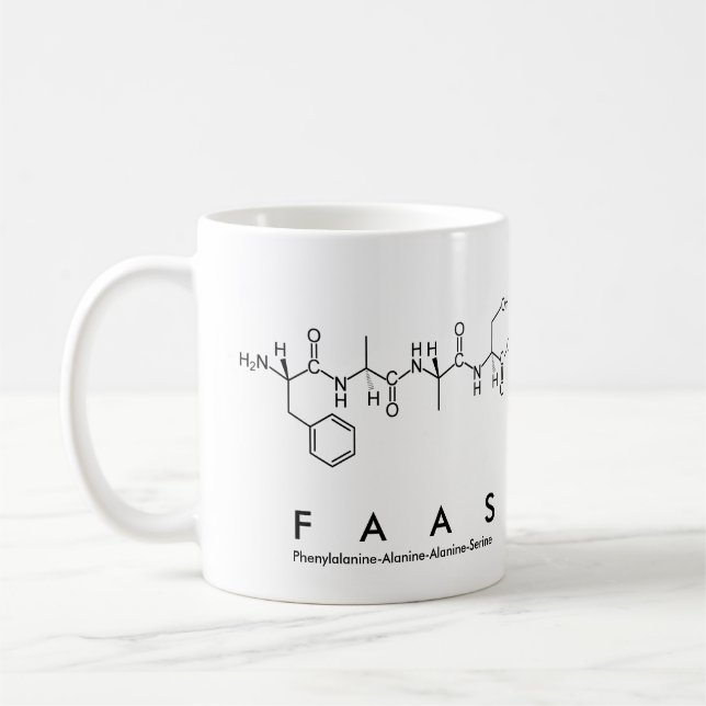 Faas peptide namn mugg (Vänster)