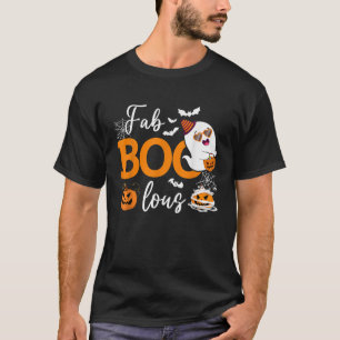 Fab Boo Lous Cute Ghost Halloween T Shirt