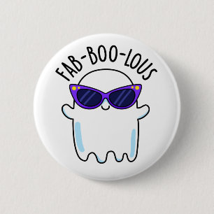 Fab-Boo-Lous Funny Ghost Pun Knapp