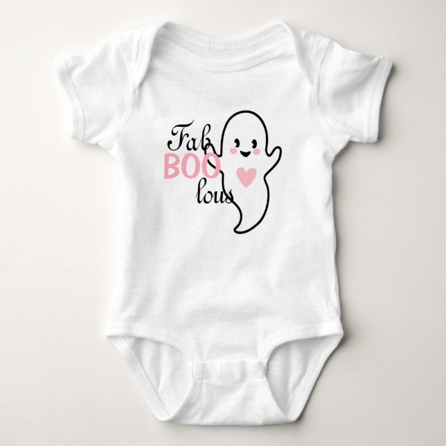 Fab Boo Lous Ghost T Shirt (Framsida)