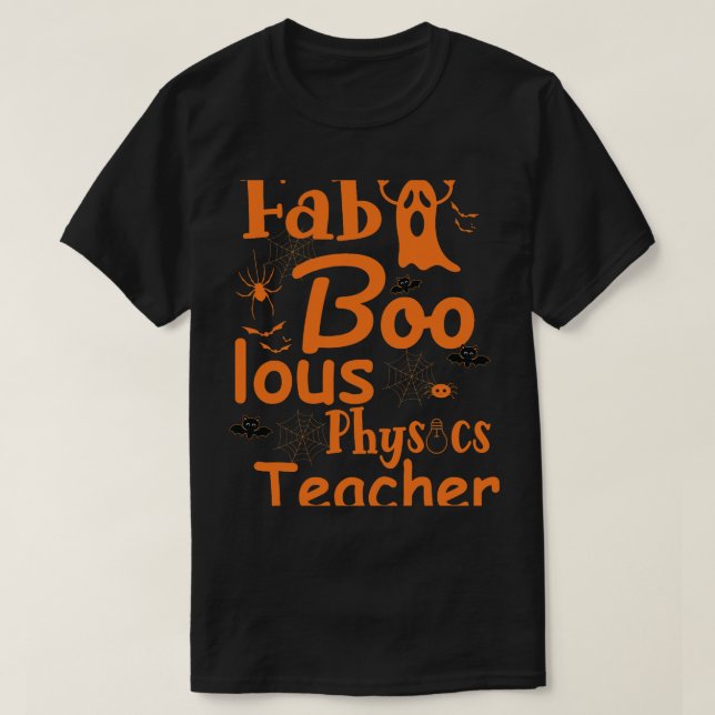 Fab Boo Lous Physics Lacher T Shirt (Design framsida)