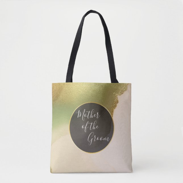 Fab Chartreuse 🤵 Bold & Snyggt Budget Bröllop Tygkasse (Framsida)