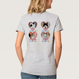 Fab fyra utslagsplats - Felix, Jackie, Cypress, T-shirt