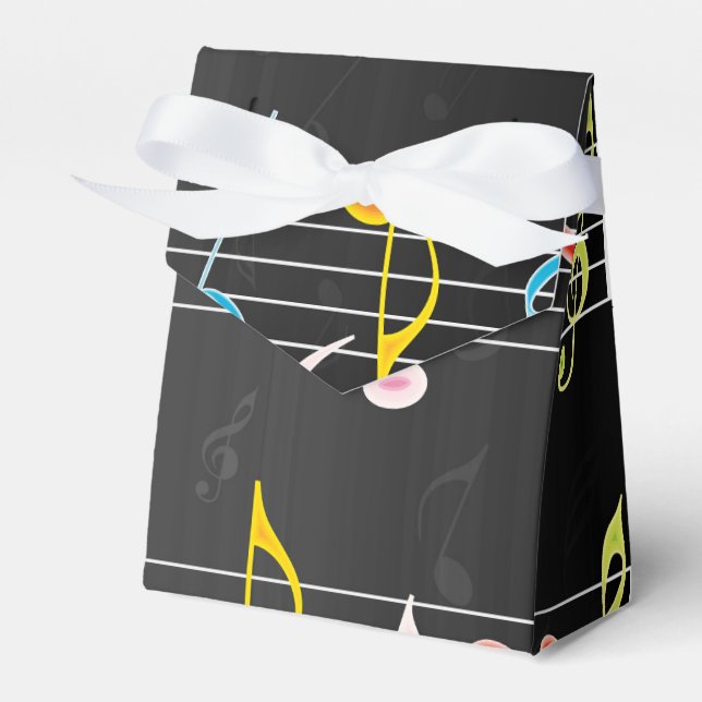 Fab Musik noter på Black Presentaskar (Framsidan Sidan)