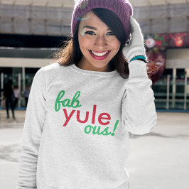 Fab Yule Ous | Roligt Fab för god jultid Snyggt T Shirt