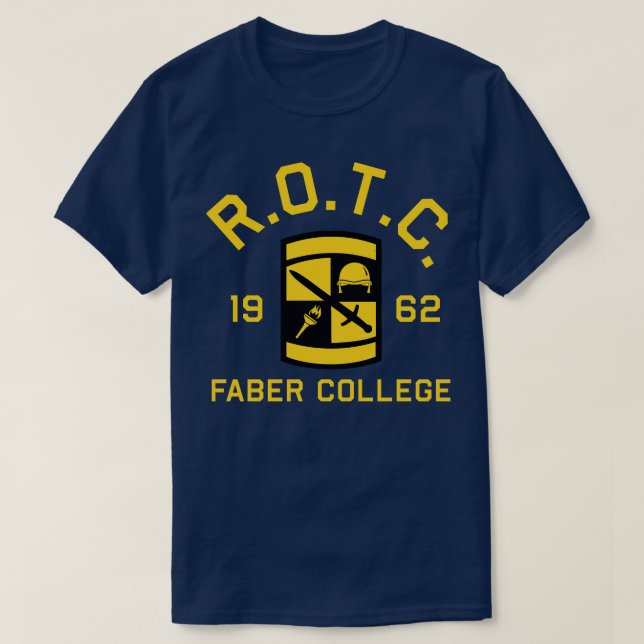Faber College ROTC T Shirt (Design framsida)