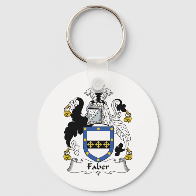 Faber Family Crest Nyckelring (Framsida)
