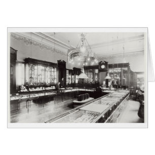 Faberge Emporium (b/w-foto) Hälsningskort