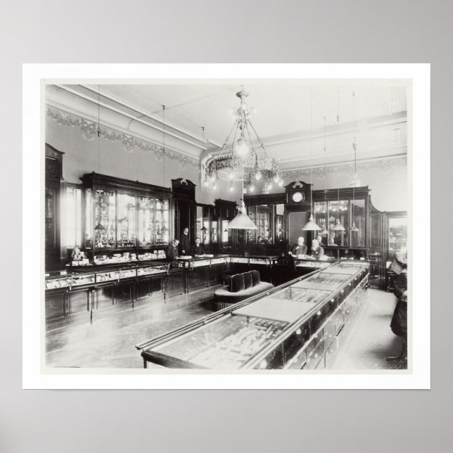 Faberge Emporium (b/w-foto) Poster (Framsidan)