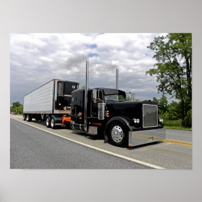 Fabers Peterbilt 379 Poster (Framsidan)