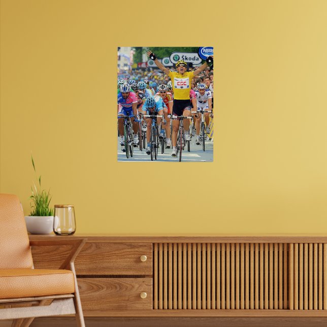 Fabian Cancellara Tidig hjälte Etapp 3 Tour de Fra Poster (Vardagsrum 2)