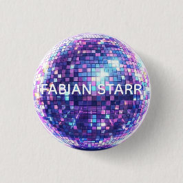 Fabian Starr DISCO BALL Button Knapp