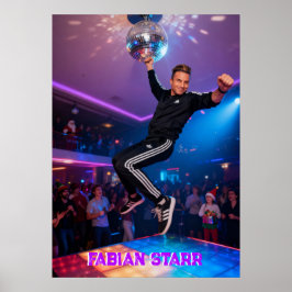 FABIAN STARR - DISCOKLOT POSTER
