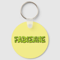 Fabienne Namn Kiwi Design Schlüsselanhänger