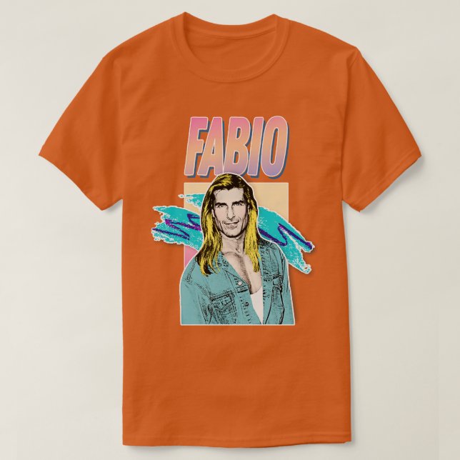 Fabio Aesthetic 90s Stil Design T Shirt (Design framsida)