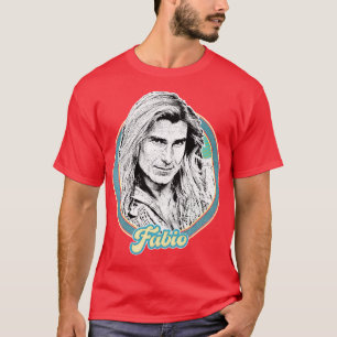 Fabio Retro 90s Aesthetic Fläkt Design 2 T Shirt