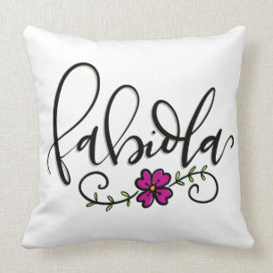 Fabiola, handskriven kudde