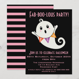 FABOLOUS HALLLOWEEN PARTY INBJUDNINGAR