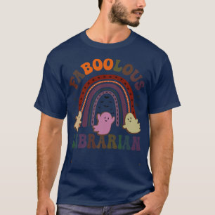 FABOLOUS LIBRARIAN Costume Det här är mina Scary V T Shirt