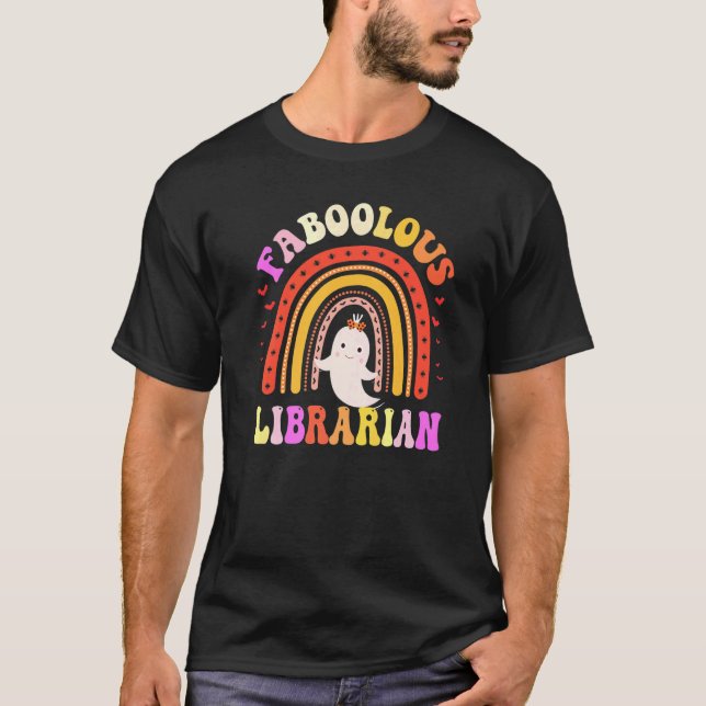Faboolöst LIBRARIAN Costume Det här är mitt talesp T Shirt (Framsida)