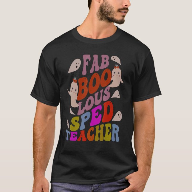 Faboolöst SPED-TEACHER-kostym... Det här är mitt t Shirt (Framsida)