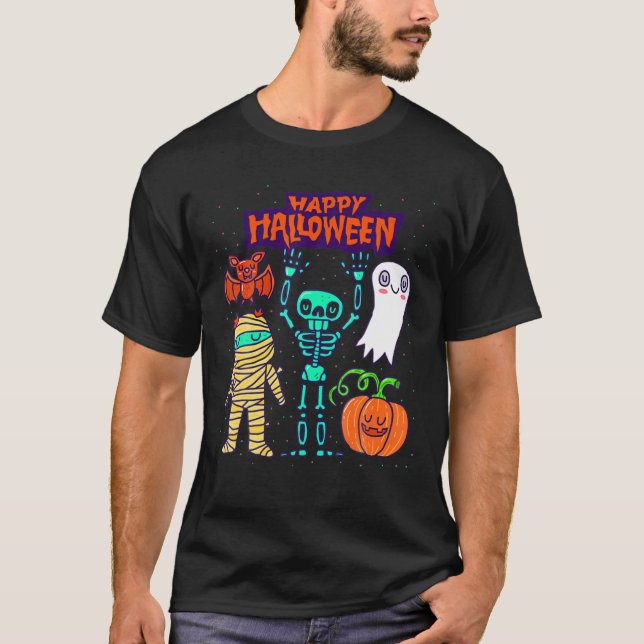 Faboolous 4:e Klass-läraren Fabulous Boo Ghost Fou T Shirt (Framsida)