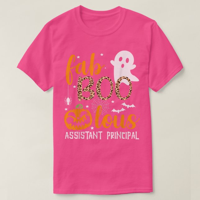 Faboolous Assistant Principal Halloween 2135 T Shirt (Design framsida)
