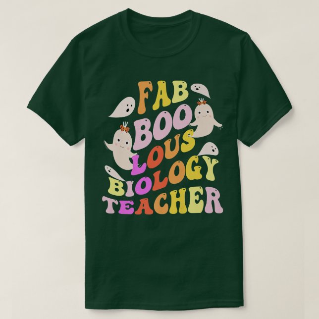 Faboolous BIOLOGY TEACHER Costume Det här är mitt  T Shirt (Design framsida)