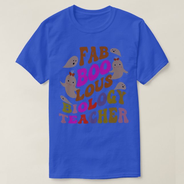 Faboolous BIOLOGY TEACHER Costume Det här är mitt  T Shirt (Design framsida)