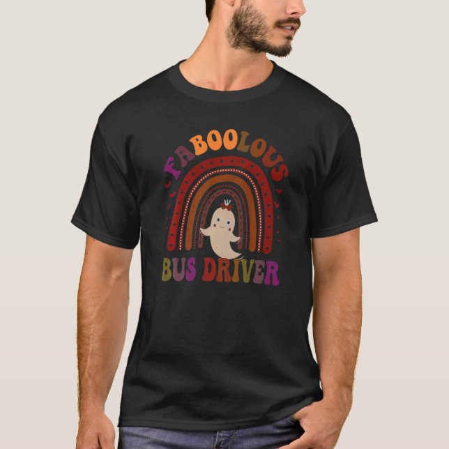Faboolous BUSS DRIVER Costume Detta är min talesät T Shirt (Framsida)