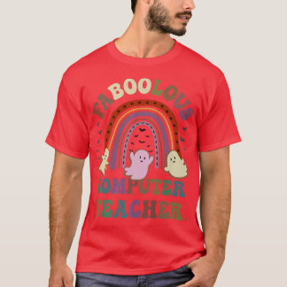 FaBOOlous COMPUTER TEACHER-kostym Det här är min s T Shirt