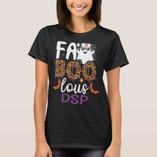 Faboolous DSP Halloween  for Nursing T Shirt (Framsida)