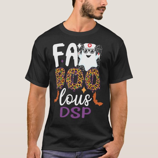 Faboolous DSP Halloween  for Nursing T Shirt (Framsida)