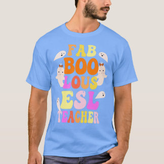 Faboolous ESL TEACHER Costume Det här är mitt tal  T Shirt