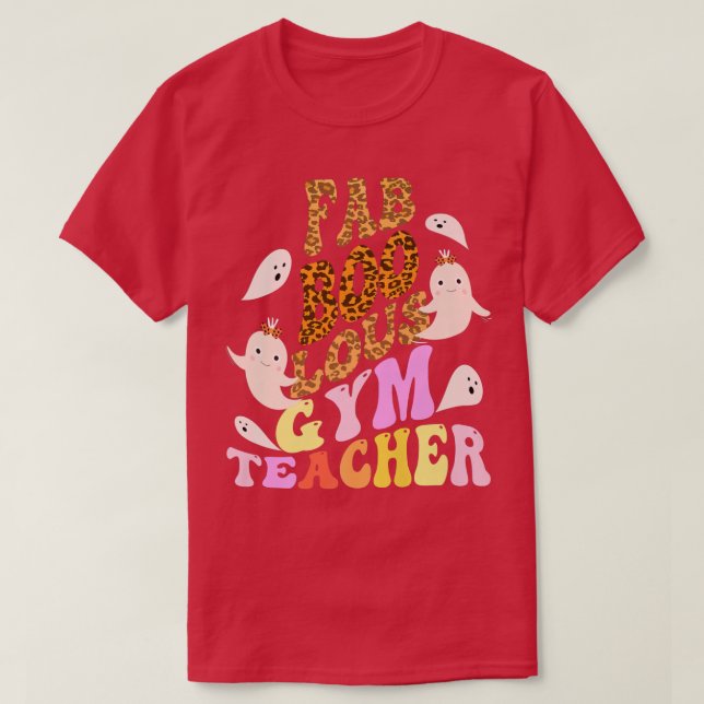 Faboolous GYM TEACHER Costume Det här är mitt tal  T Shirt (Design framsida)