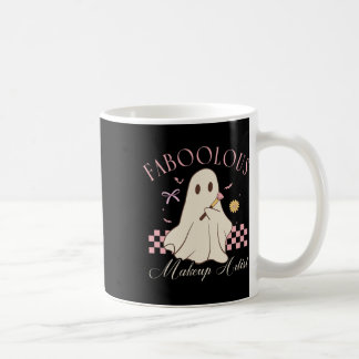 Faboolous Makeup Artist Cosmetolog Cute Ghost H Kaffemugg
