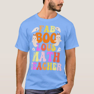 Faboolous MATH TEACHER Costume Det här är mitt tal T Shirt