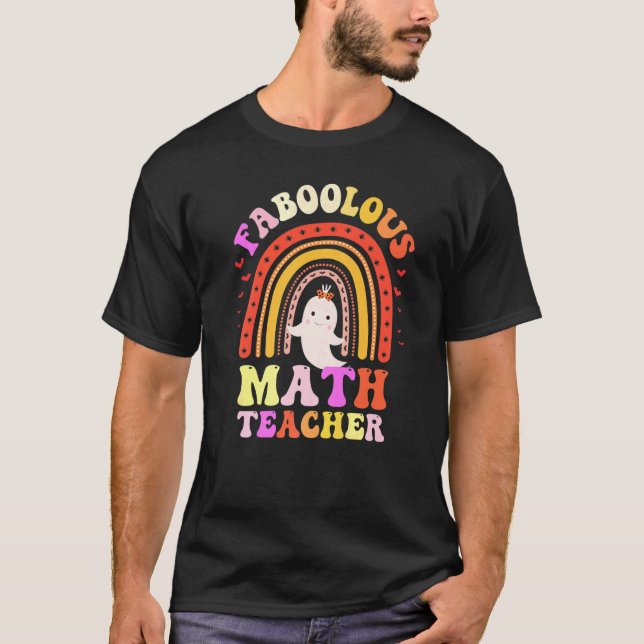 Faboolous MATH TEACHER Costume Det här är mitt tal T Shirt (Framsida)