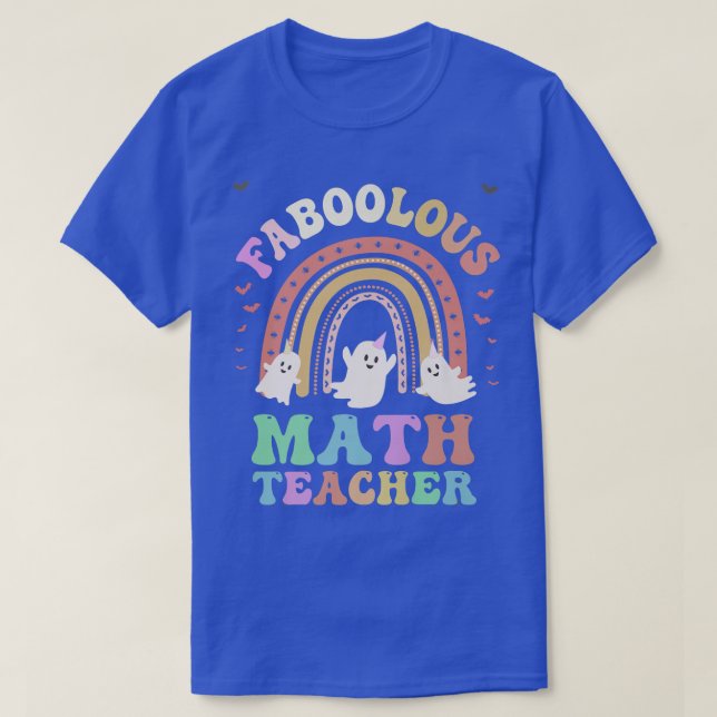 FaBOOlous MATH TEACHER Costume Detta är min talesä T Shirt (Design framsida)