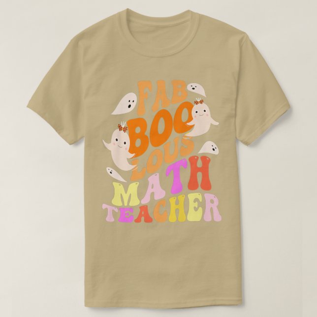 Faboolous MATH TEACHER Costume Detta är min talesm T Shirt (Design framsida)