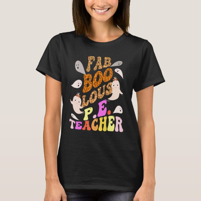Faboolous P E TEACHER Costume Det här är mitt tal  T Shirt (Framsida)