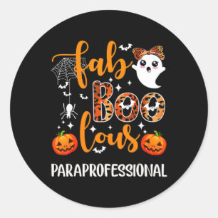 Faboolous Paraprofessionell Roligt Para Squad Lyck Runt Klistermärke