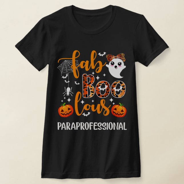 Faboolous Paraprofessionell Roligt Para Squad Lyck T Shirt (Laydown)