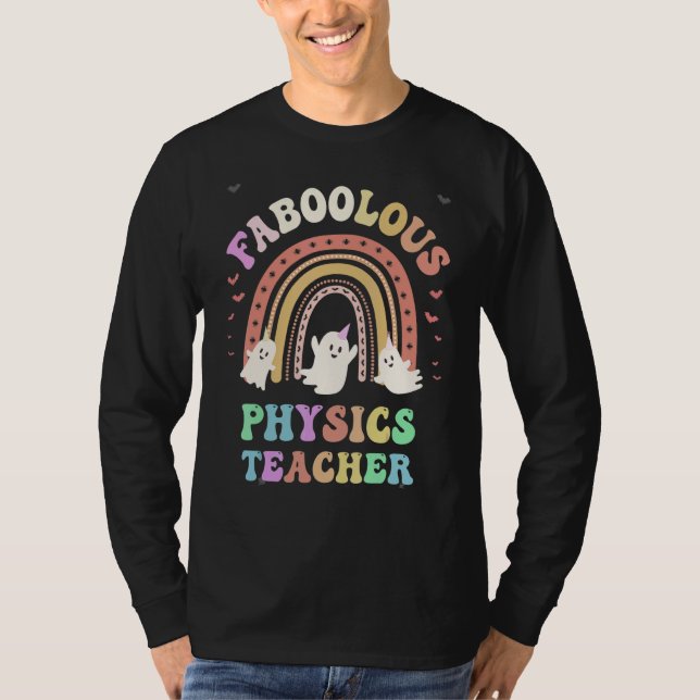 Faboolous PHYSICS TEACHER Costume This Is My Spook T Shirt (Framsida)