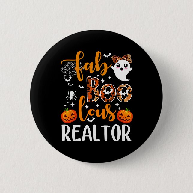 Faboolous Realtor Halloween Realtor Real Gods Ag Knapp (Framsida)