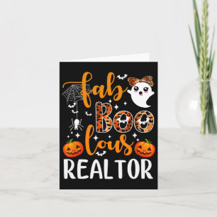 Faboolous Realtor Halloween Realtor Real Gods Ag Kort